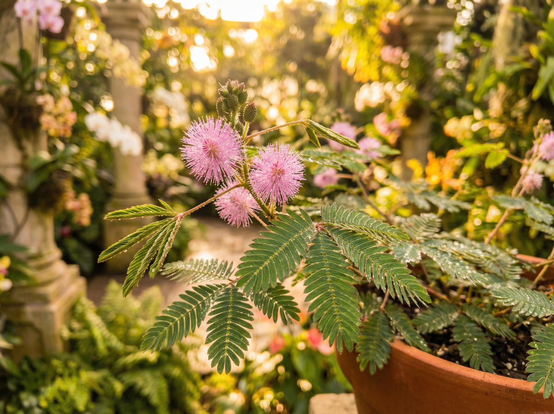 麻豆传媒植物视频 - 含羞草趣味短视频